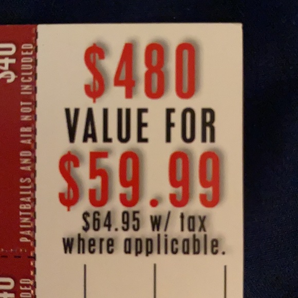 Paintball vouchers - Picture 4 of 4